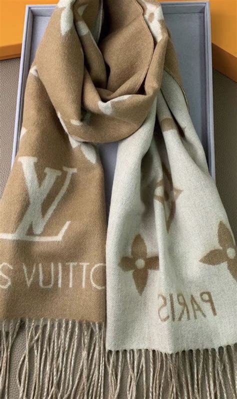 szalik louis vuitton damski oryginalny